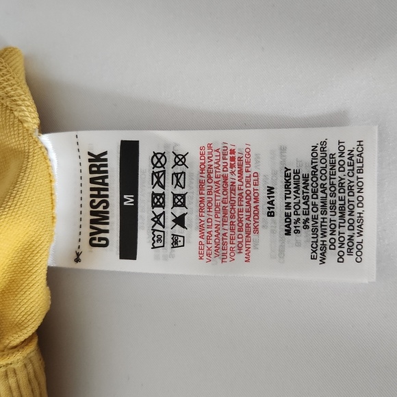 Gymshark Women's Med Seamless High Waist with Stretch Designer Band Leggings - Picture 4 of 7